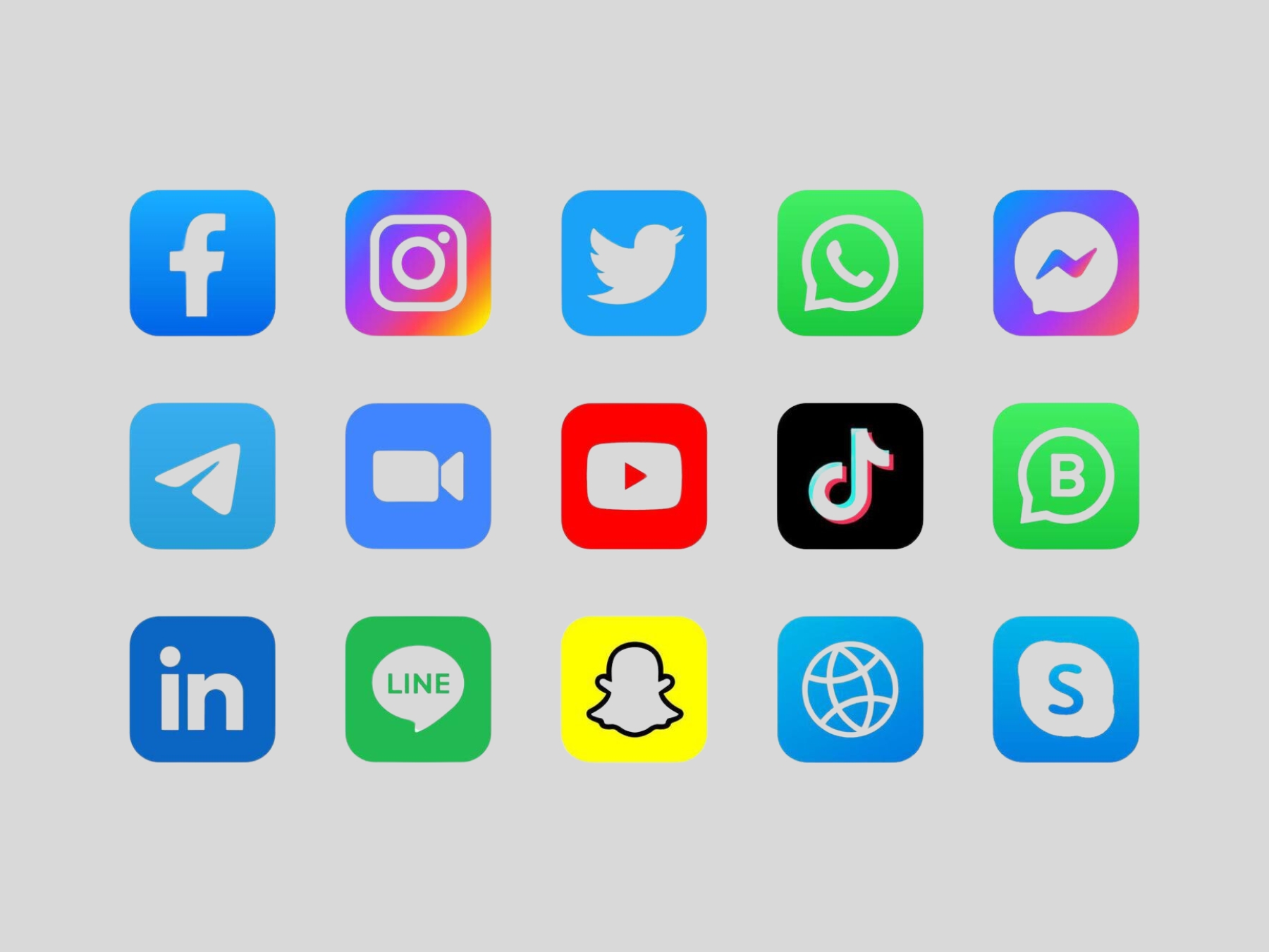 Mostly Used Social Media Platforms