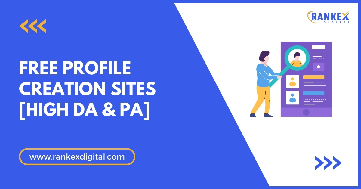 Profile Creation Sites - Cover Image