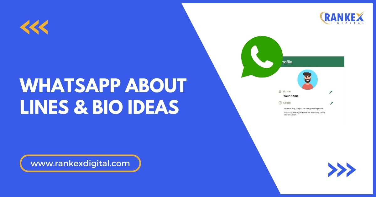 WhatsApp About Lines & Bio Ideas - Cover Image