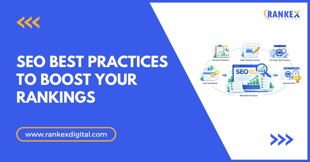SEO Best Practices to Boost Your Rankings - Cover Image