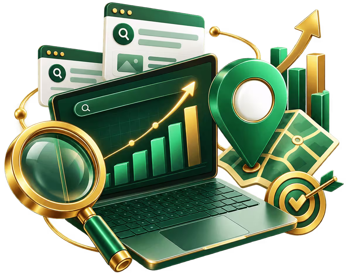 Search engine optimisation illustration